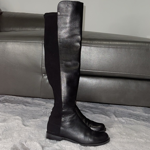 Stuart Weitzman 50/50 boots - Picture 2 of 5